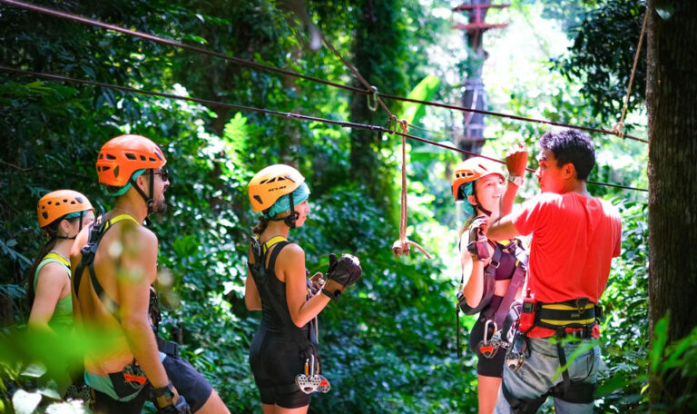 Best Place in zipline koh samui