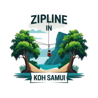 zipline in Koh Samui logo